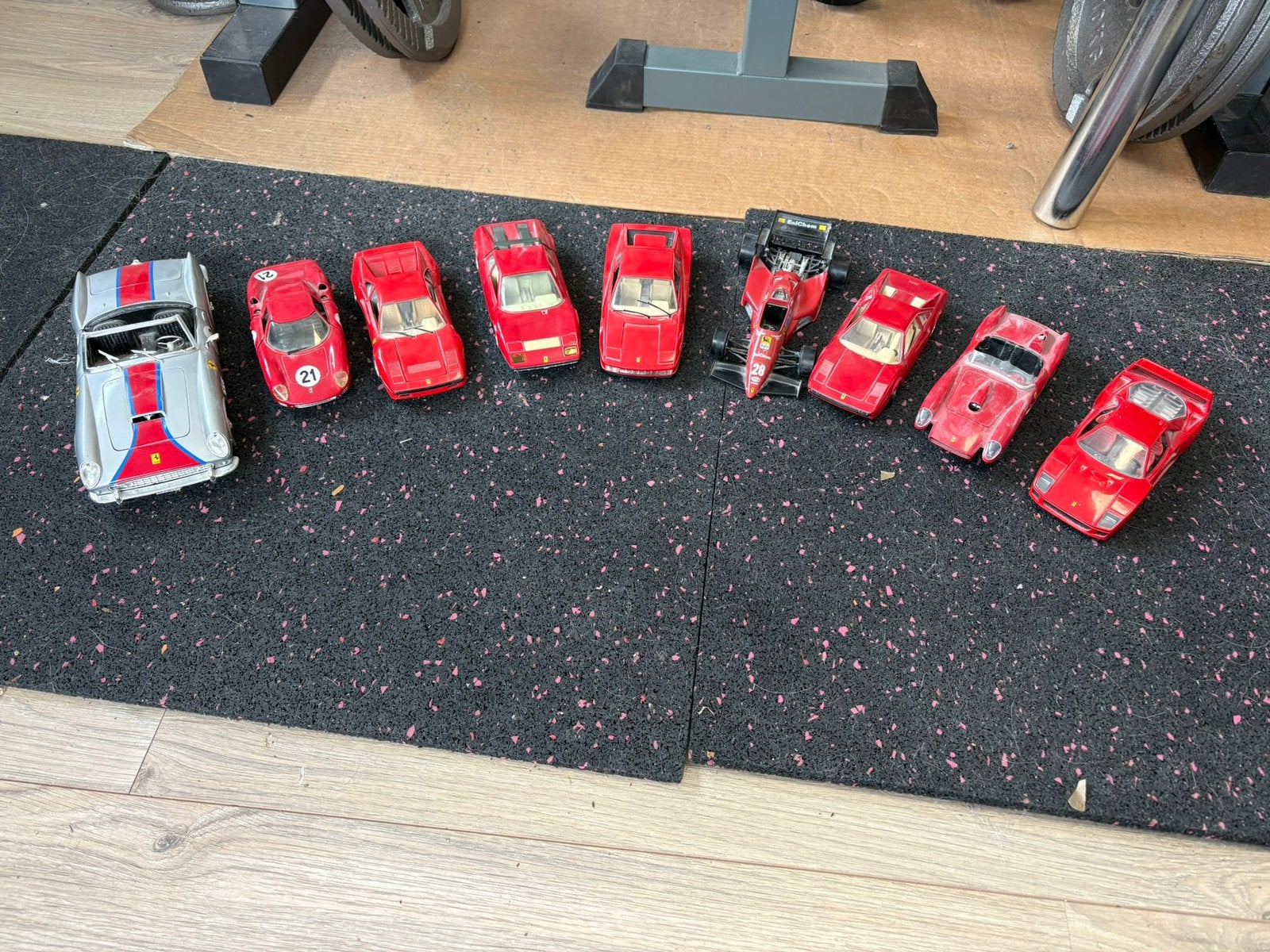 Partij Ferrari modelauto’s Bburago Polistil Made in Italy, Verzenden