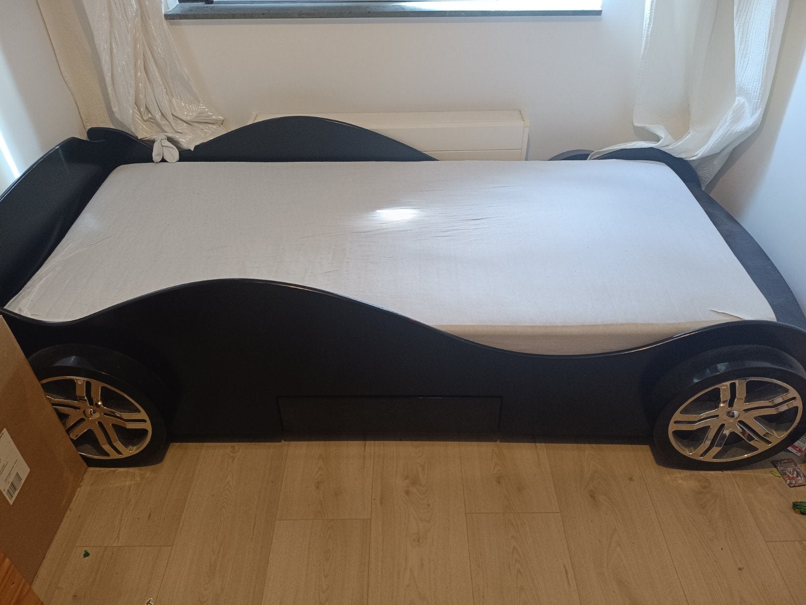 Gratis kinder autobed met matras 90x200 - Zoetermeer, 85 tot 100 cm, Zo goed als nieuw, 180 cm of meer, Ophalen