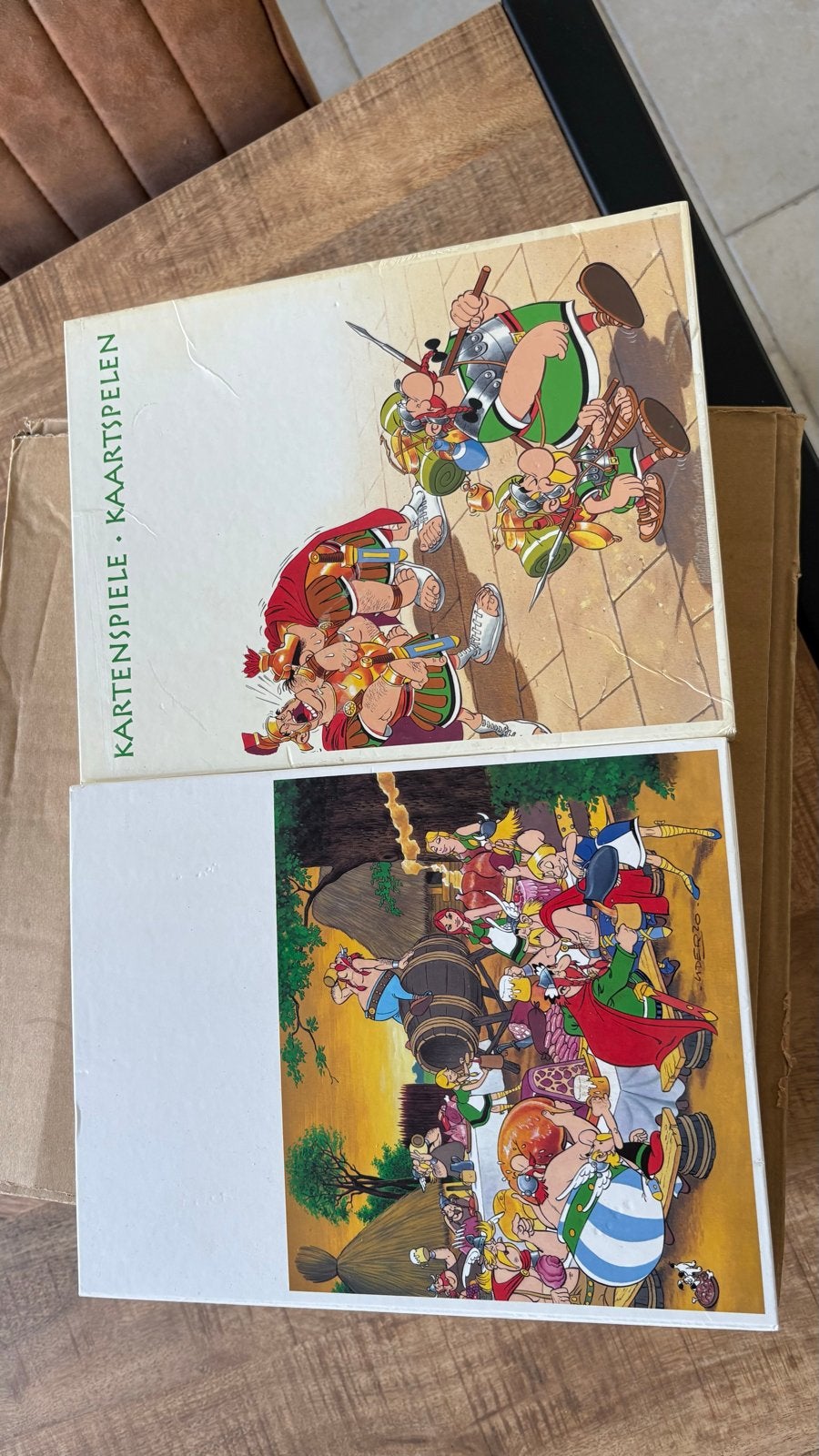 Asterix en Obelix Kaart- en Bordspellen Collectie, Een of twee spelers, Ophalen, Gebruikt