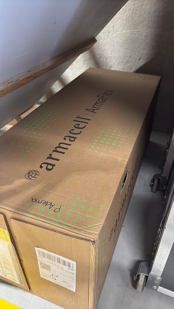 Armacell Armaflex 600x100x19, Doe-het-zelf en Verbouw, Isolatie en Afdichting, Ophalen, Zo goed als nieuw