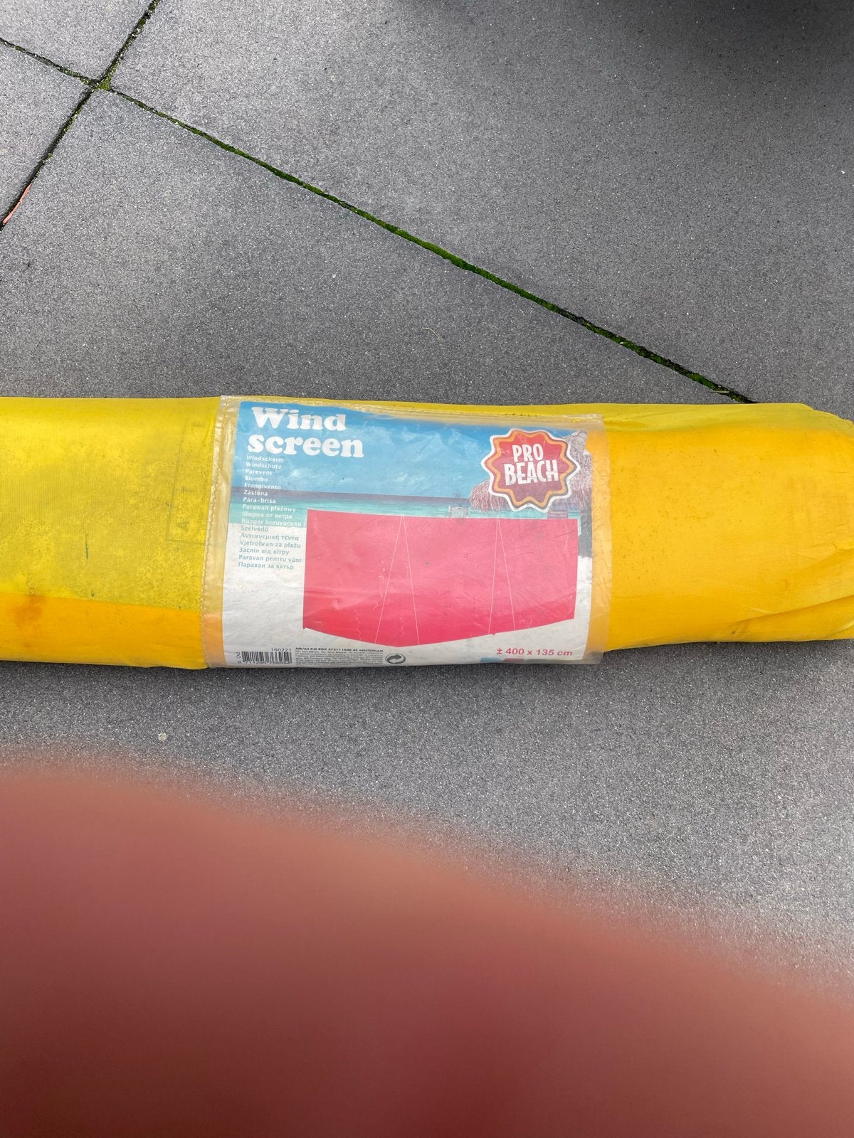 Windscherm Pro Beach 400 x 135 cm, Ophalen of Verzenden, Nieuw