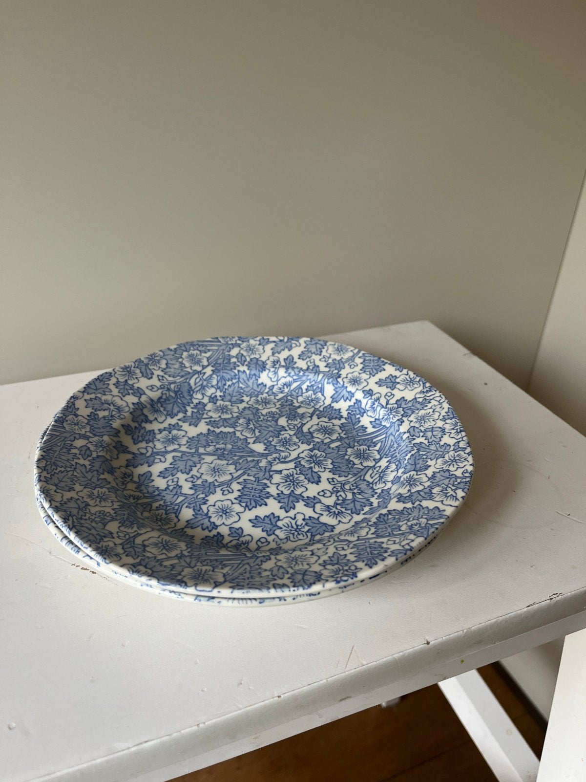 4 Burleigh borden met 2 motieven, 19 cm, Huis en Inrichting, Overige merken, Keramiek, Ophalen of Verzenden, Zo goed als nieuw