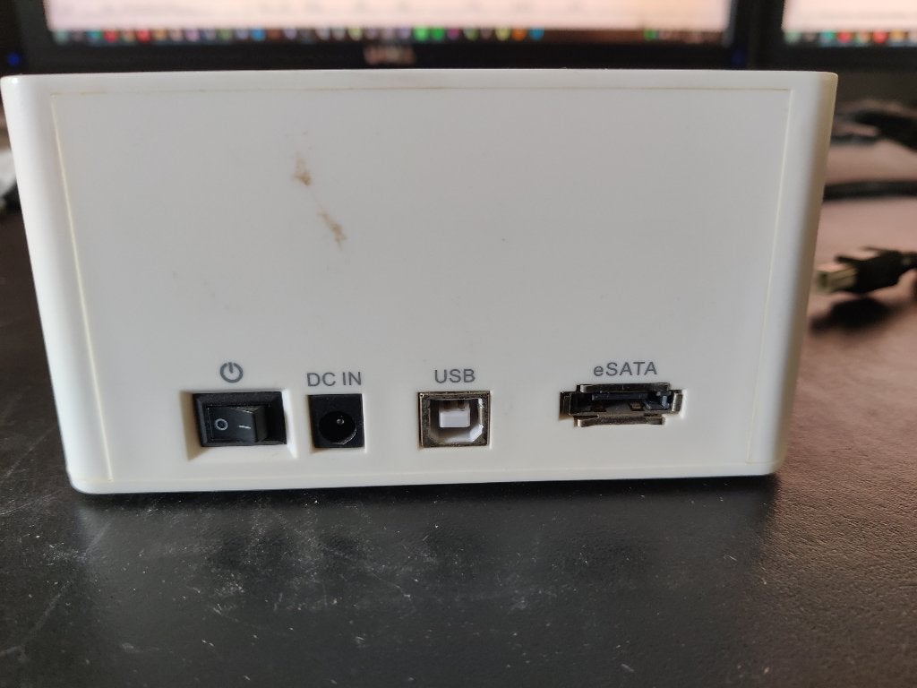 Icidu Docking Station voor 2,5" en 3,5" disken 5-8, Gebruikt, Ophalen of Verzenden, Desktop, USB