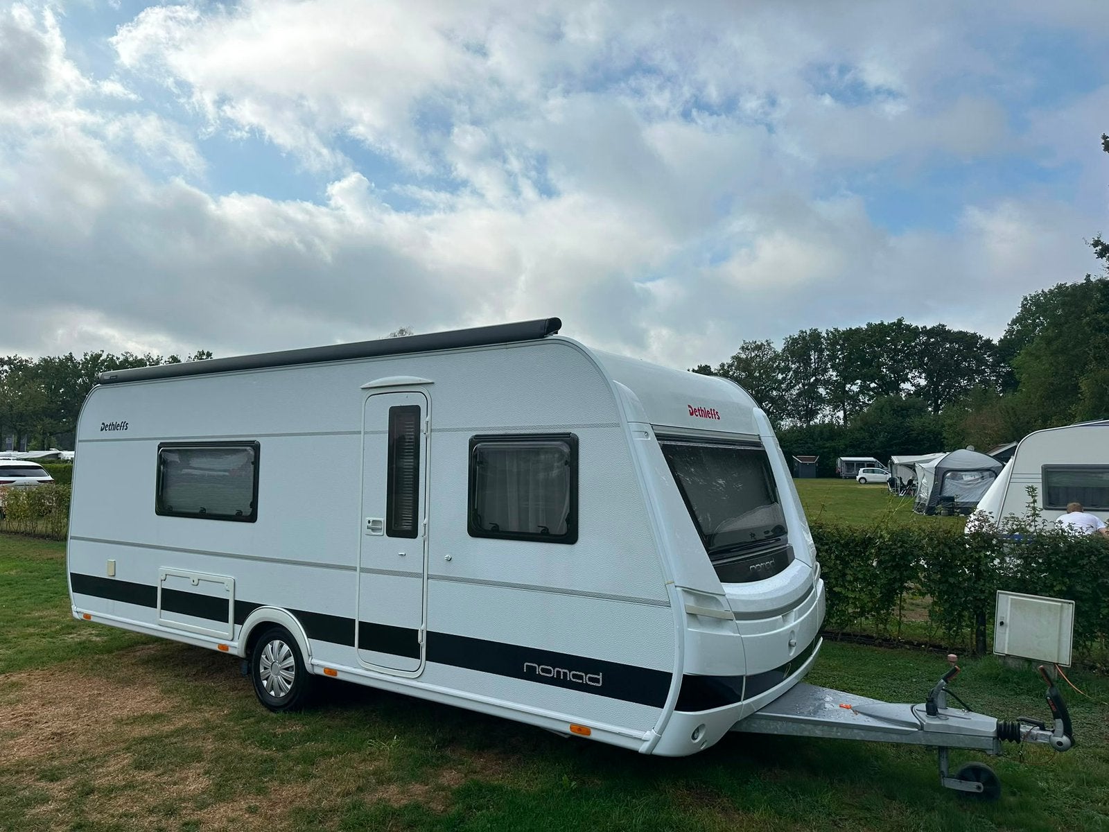 Dethleffs nomad 520 2015 mover/luifel/airco., Schokbreker, Rondzit, Particulier, Dethleffs