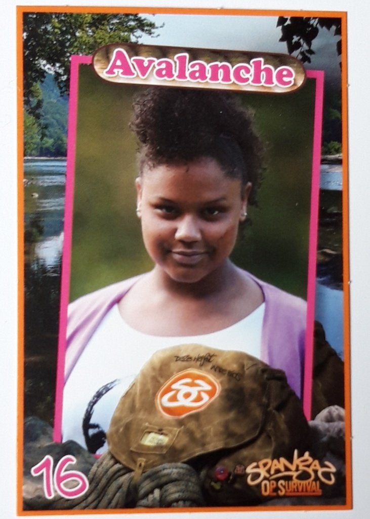 10 Spangas op Survival kaartjes - Page Samen €0,60 actie, Verzenden, Page, Albert Heijn, Onbekend