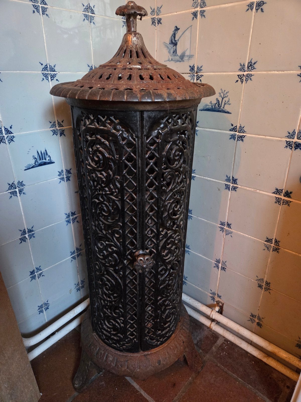 antieke potkachel, Huis en Inrichting, Ophalen, Gebruikt