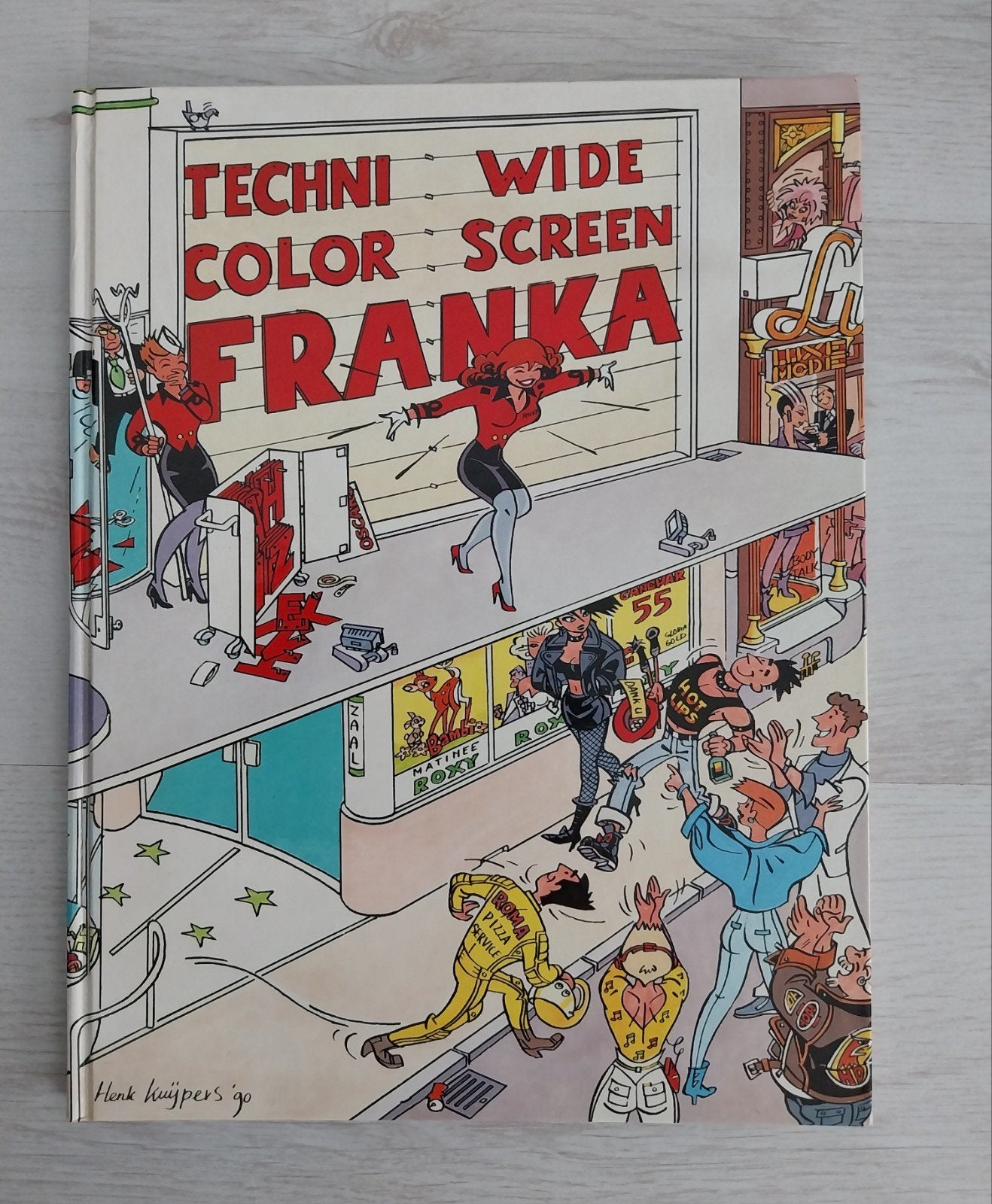 Franka Technicolor Wide Screen - Henk Kuijpers 1990, Eén stripboek, Ophalen of Verzenden, Zo goed als nieuw