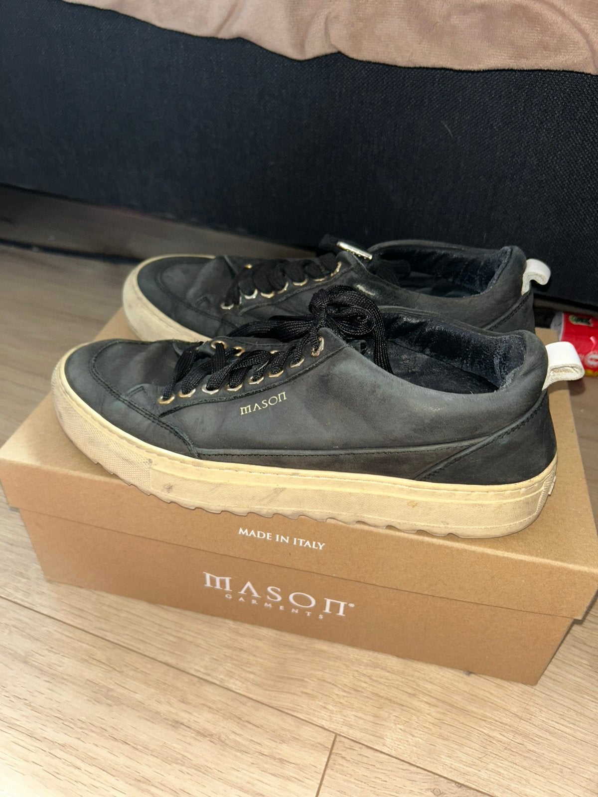 Mason Garments schoenen, Zwart, Ophalen of Verzenden, Sneakers of Gympen, Gedragen