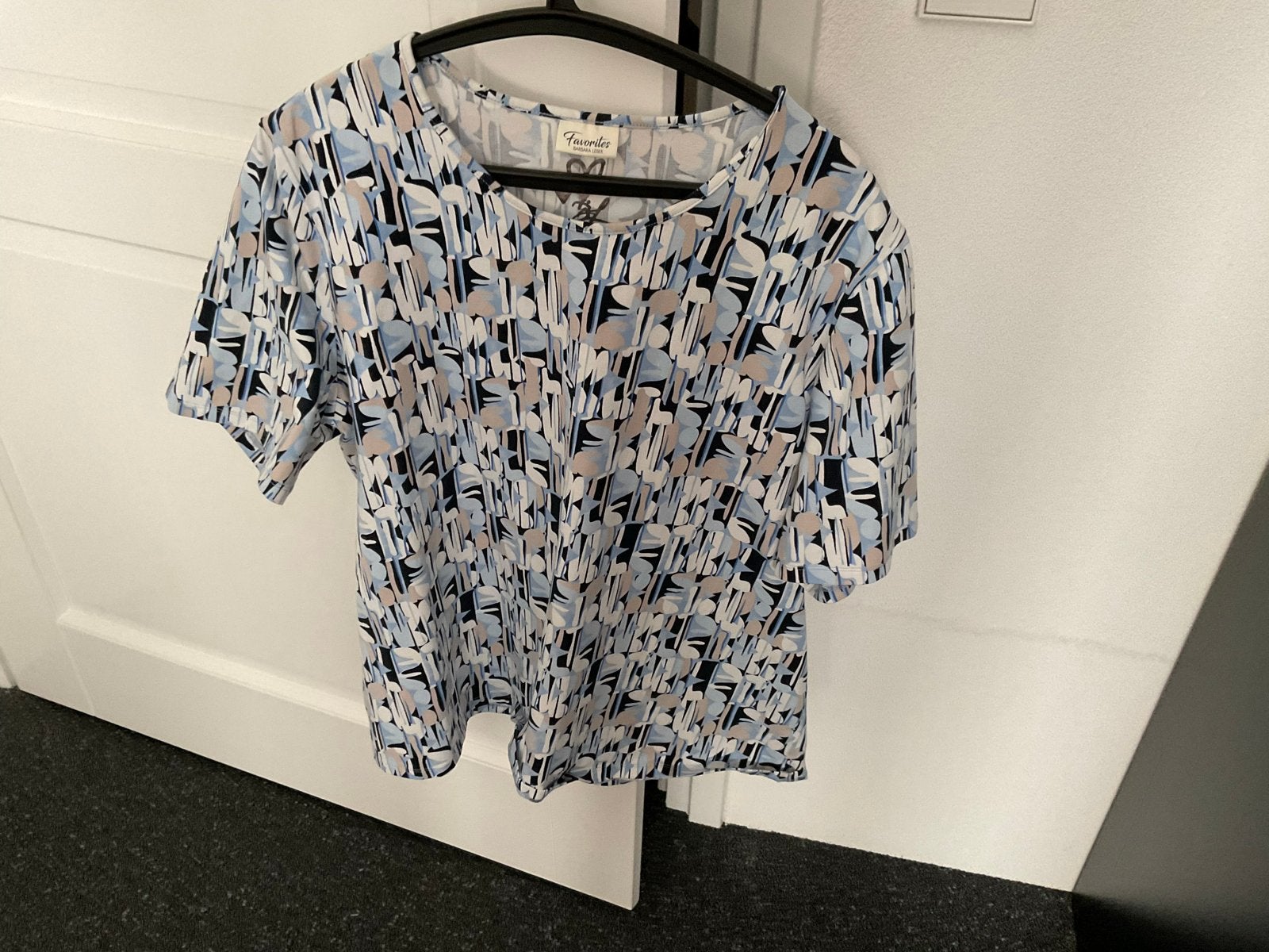 Favorites Barbara Lebek shirt met print, Kleding | Dames, Meerkleurig, Maat 46/48 (XL) of groter, Ophalen of Verzenden, Zo goed als nieuw