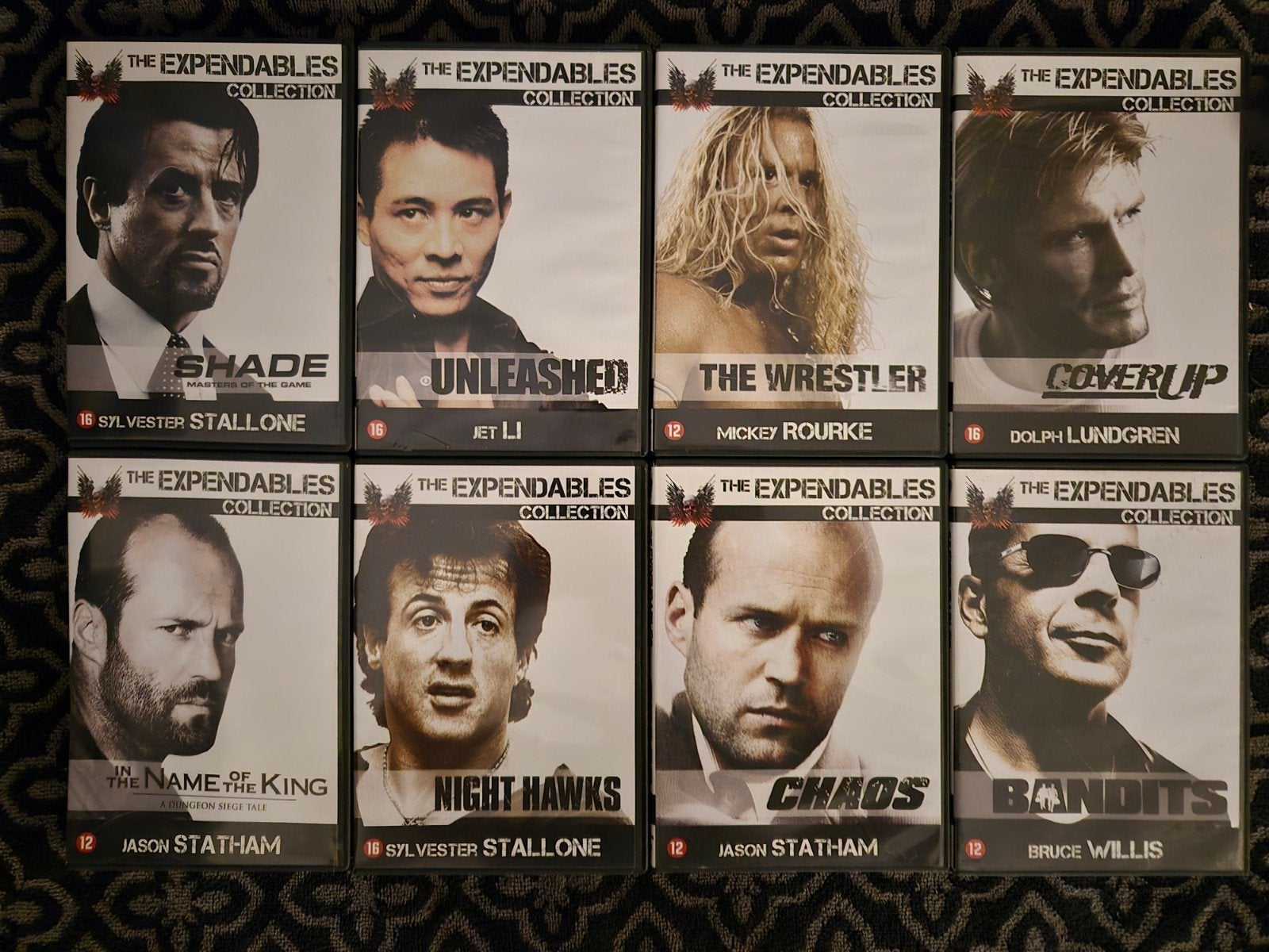 The Expendables Collection DVD's (1 tm 8 + 10), Vanaf 16 jaar, Ophalen of Verzenden, Zo goed als nieuw, Actie