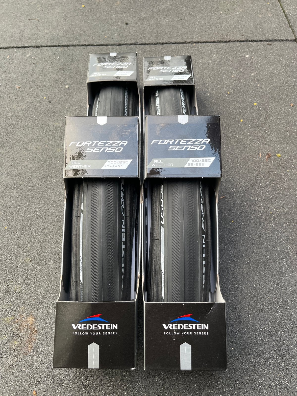 Vredestein Fortezza Senso All Weather 700x25C fietsband, Band, Nieuw, Ophalen of Verzenden, Rubber