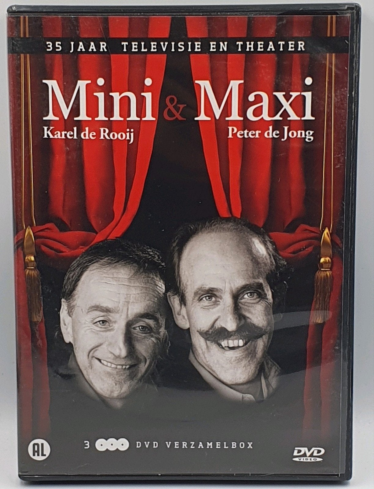 Mini & Maxi - 35 Jaar Televisie en Theater (3 DVD Box), Mini & Maxi, Gebruikt, Inclusief doosje, Alle leeftijden