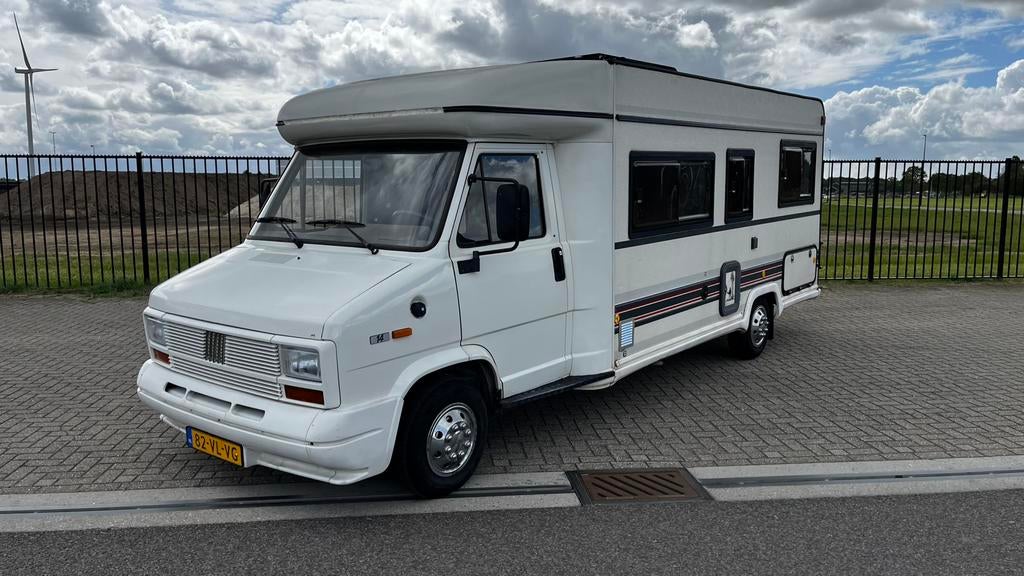 Fiat ducato 2.5D Burstner T620 half integraal 1989, Fiat, Bedrijf, Bürstner, 5 tot 6 meter