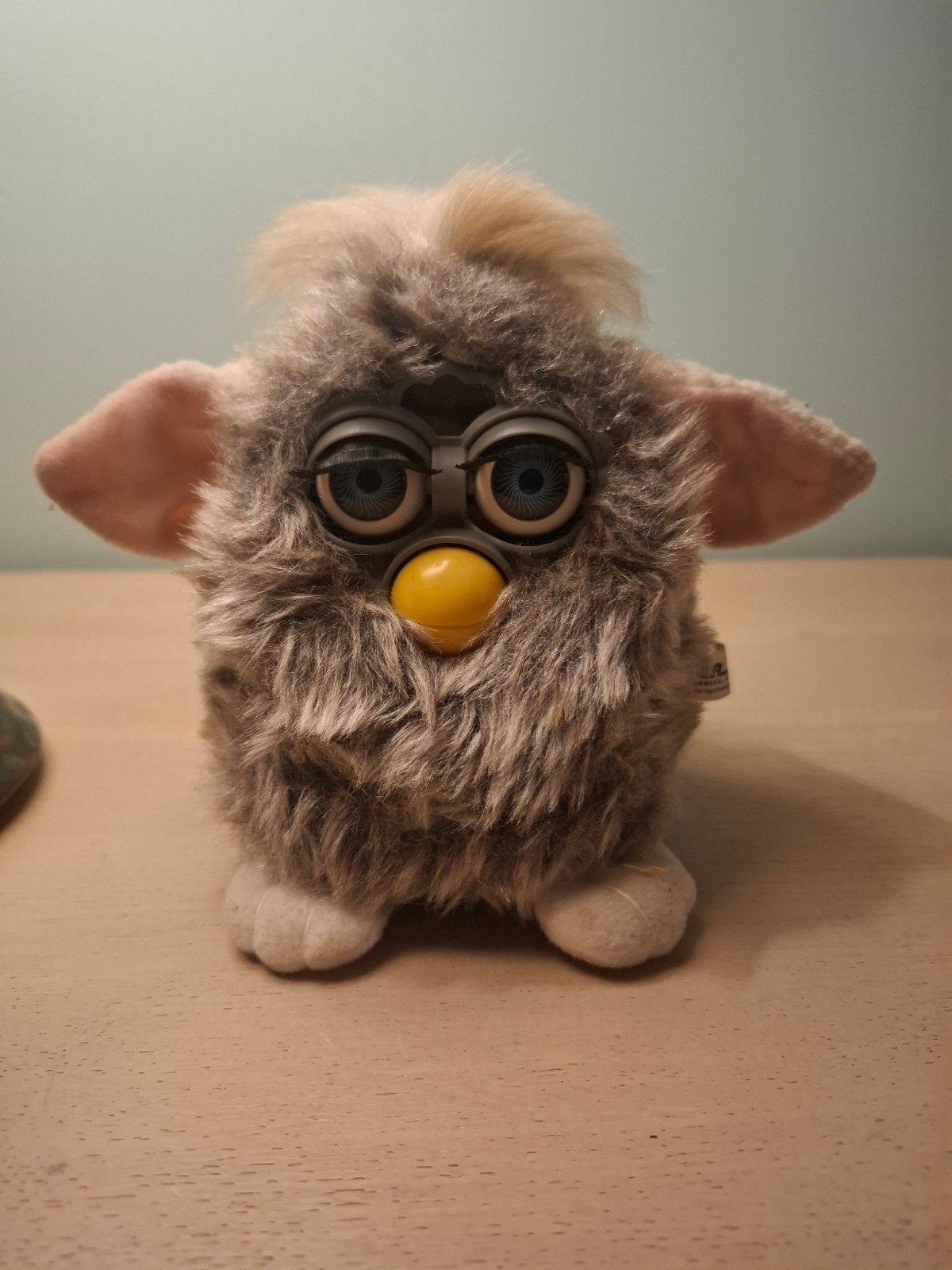 Vintage Furby 1998 Tiger Electronics Grijs, Ophalen of Verzenden, Gebruikt, Jongen of Meisje