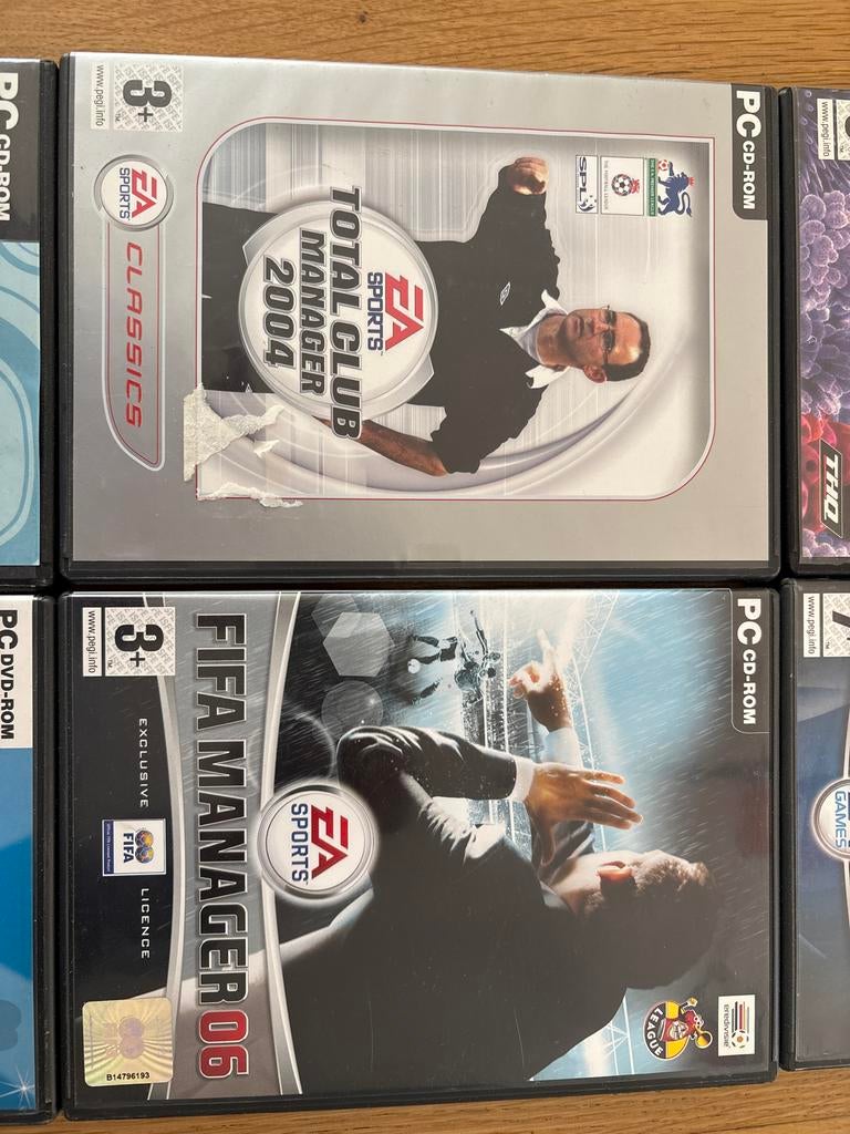 EA Sports Total Club Manager 2004 & FIFA Manager 06 PC CD-RO, Spelcomputers en Games, Gebruikt, 1 speler, Ophalen of Verzenden