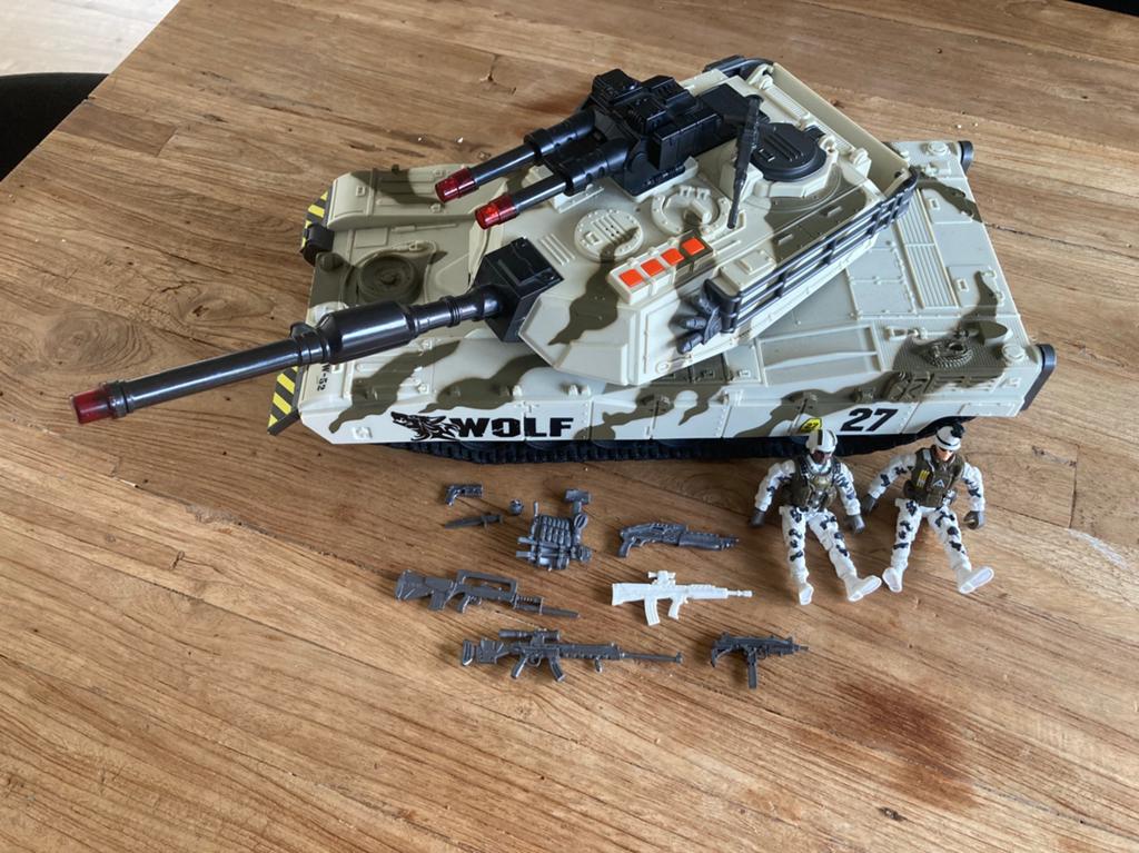 Tank met toebehoren - Special Combat Force, Ophalen of Verzenden, Zo goed als nieuw