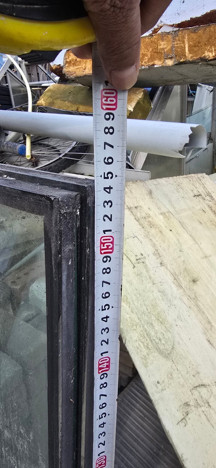 twee dubbel glas zonder ramen, Doe-het-zelf en Verbouw, Ophalen of Verzenden