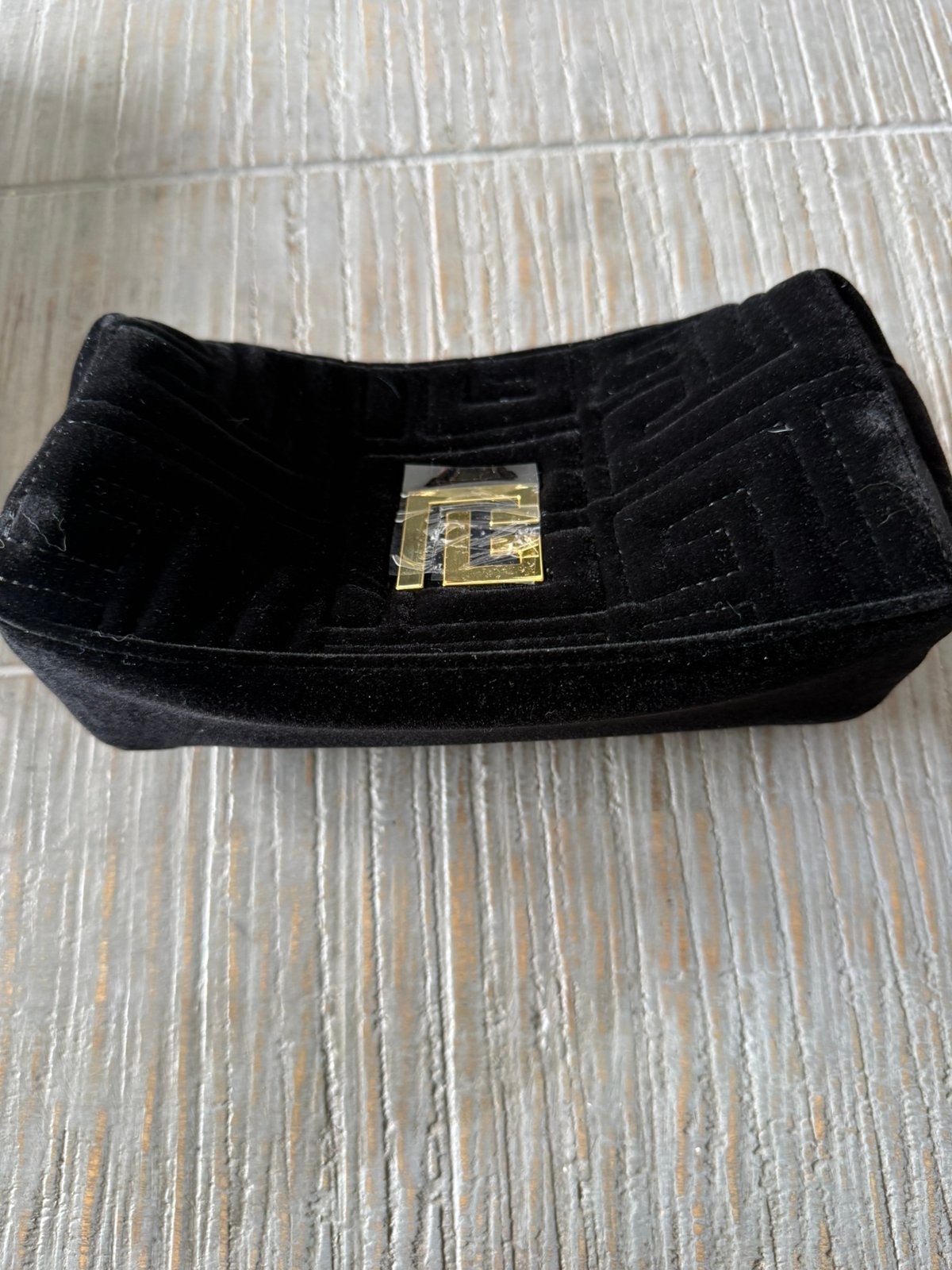 Zwarte Toilettas van Balmain, Ophalen of Verzenden, Zo goed als nieuw, Zwart