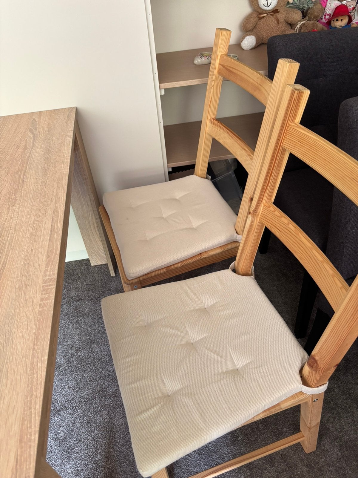 4 stoelen ikea, Ophalen, Zo goed als nieuw, Twee