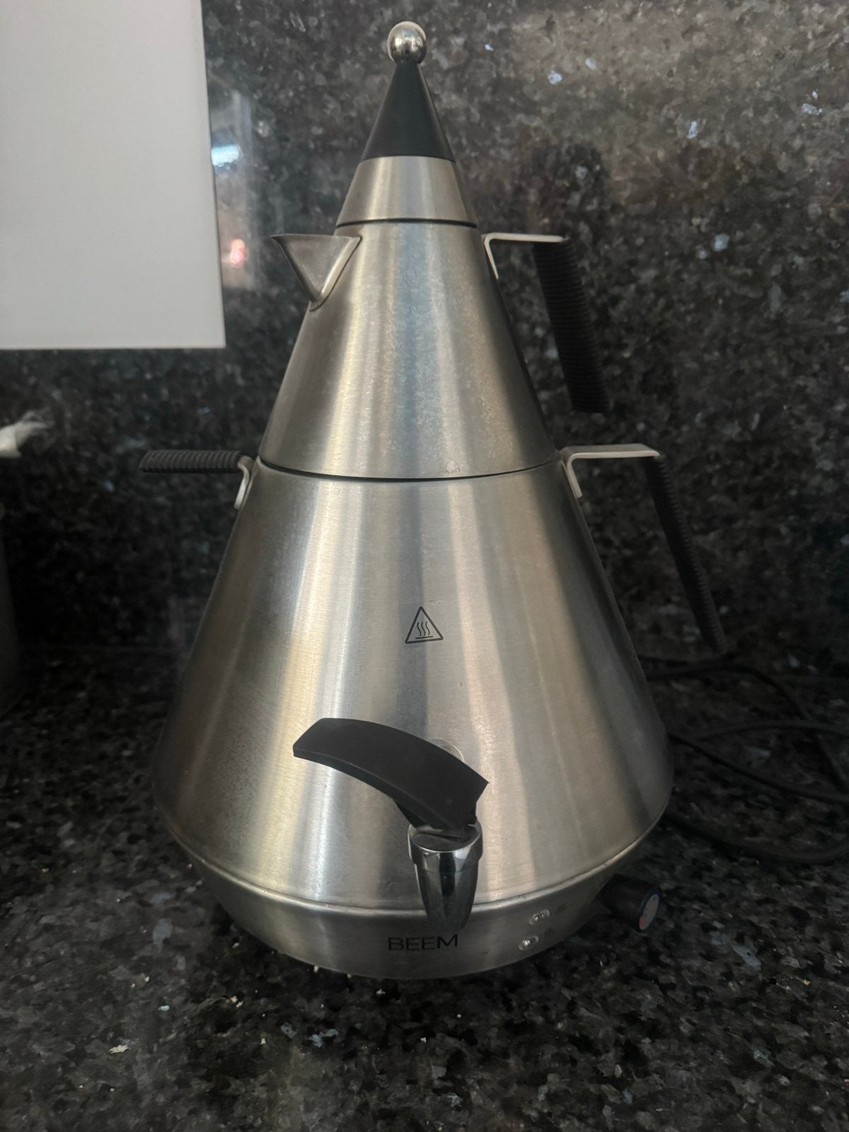 Beem Samovar groot 4 ltr - RVS theemachine met tapkraan, Witgoed en Apparatuur, Waterkokers, 2 liter of meer, Ophalen of Verzenden
