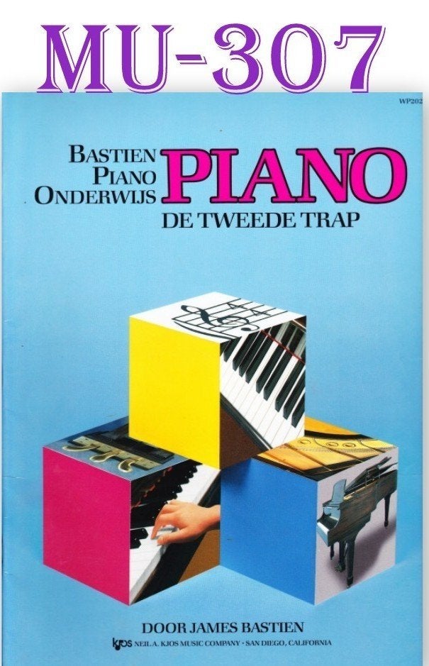 Mu307 Bladmuziek Piano de tweede trap, Gebruikt, Klassiek, Ophalen of Verzenden, Artiest of Componist