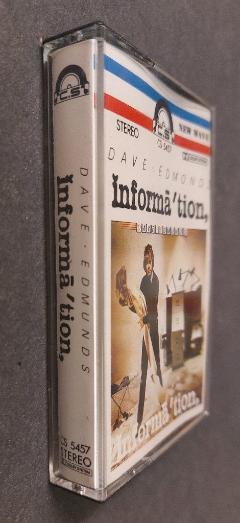 Dave Edmunds CASSETTE Informa'tion Singapore, Gebruikt, Verzenden, 1 bandje, NvT