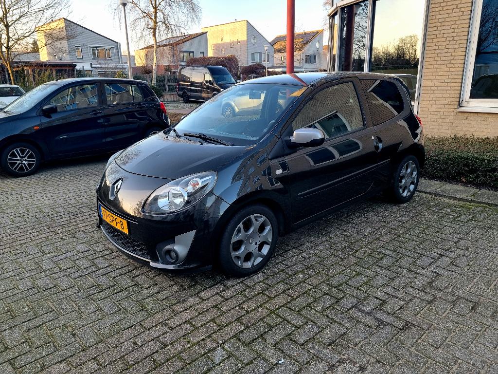 Renault Twingo 1.2 16V 2011 Zwart, 839 kg, Twingo, 74 pk, Zwart