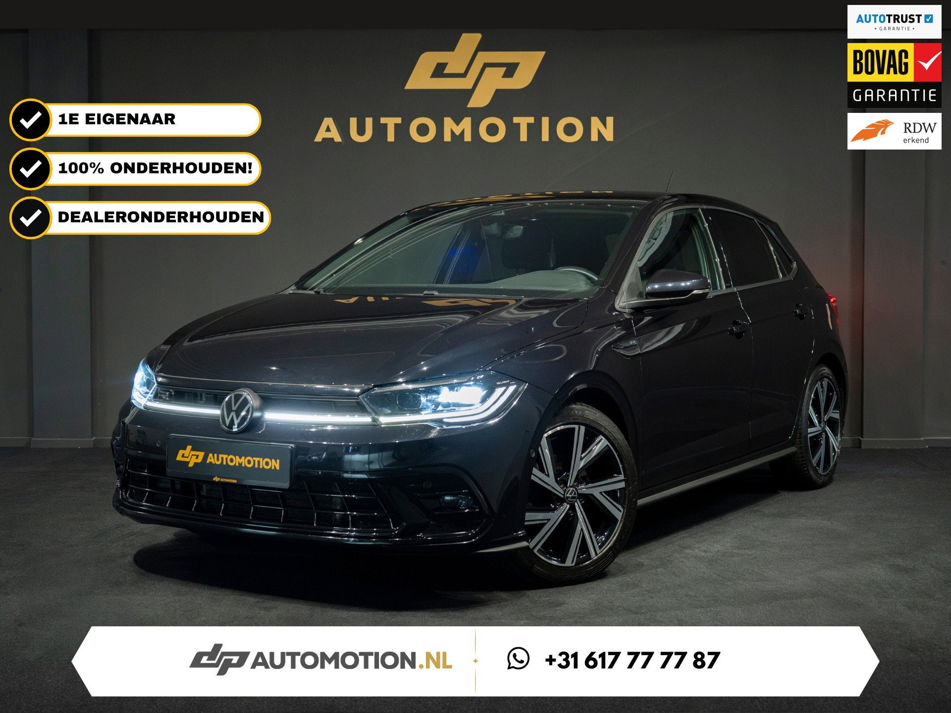 Volkswagen Polo 1.0 TSI 3x R-Line | Beats | Keyless | Cam |, Auto's, Dealer onderhouden, Gebruikt, Automatische klimaatregeling