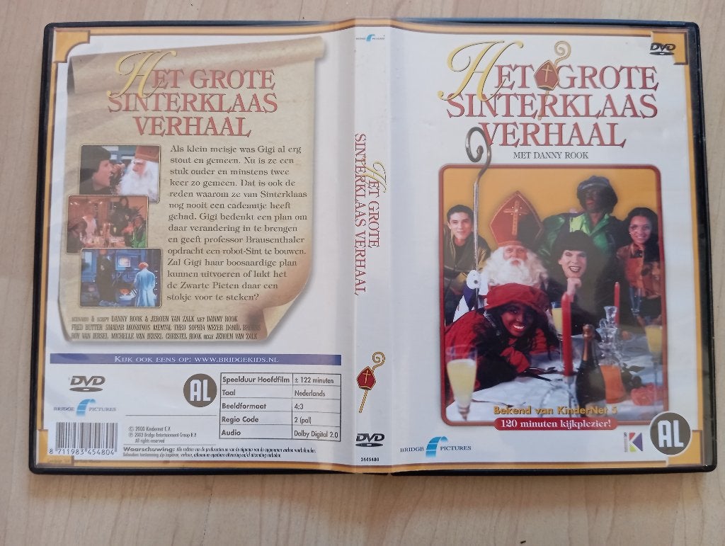 Het Grote Sinterklaas Verhaal - DVD, Cd's en Dvd's, Alle leeftijden, Zo goed als nieuw, Sinterklaas, Film