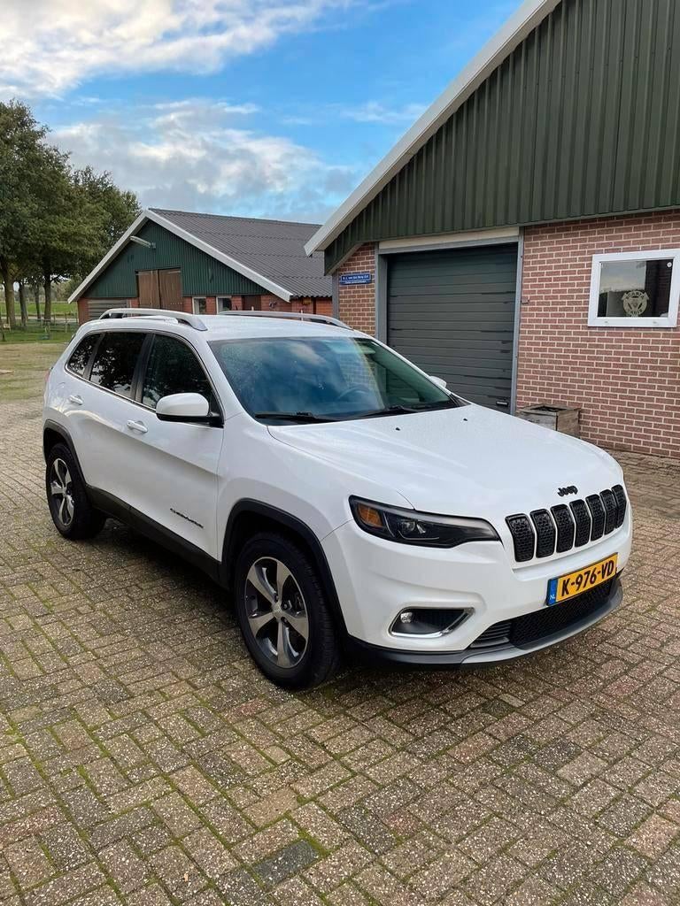 Jeep Cherokee Limited 3.6 V6 | 4WD | APK 2027 | Uniek in NL, Auto's, Jeep, 1814 kg, Leder, Vierwielaandrijving, Particulier