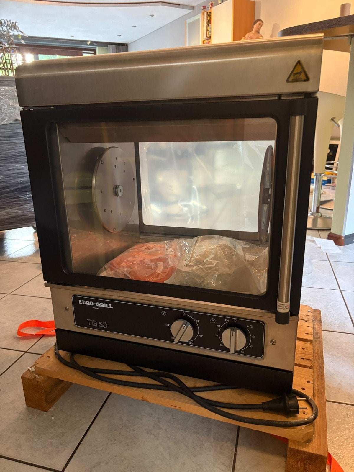 kippengrill,frijado,220v,met orgineel onderstel,topoccaision, Ophalen of Verzenden, Frijado, -, -