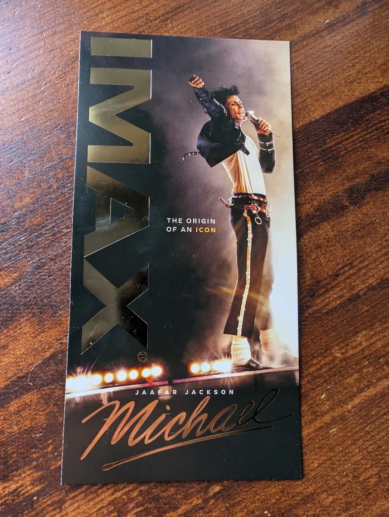 Michael film memento - IMAX première exclusief, Ophalen of Verzenden