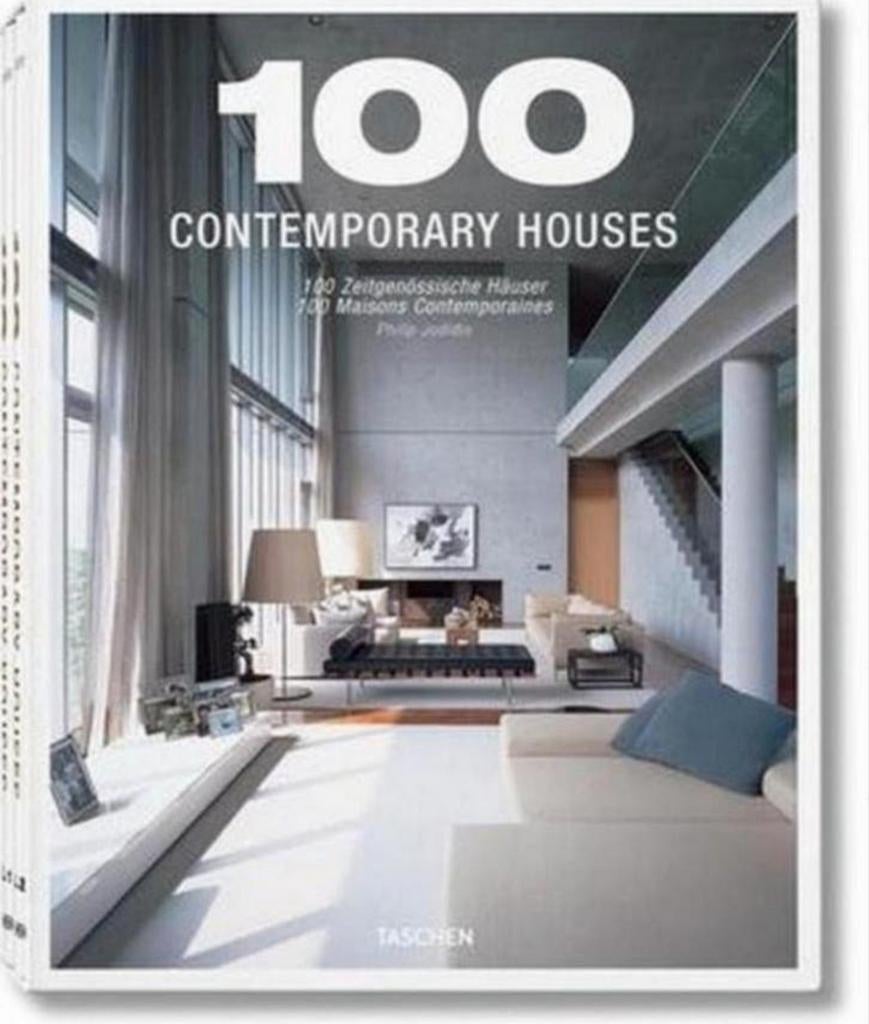 100 CONTEMPORARY HOUSES Taschen 2 hardcover volumes, Verzenden, Zo goed als nieuw, Architecten
