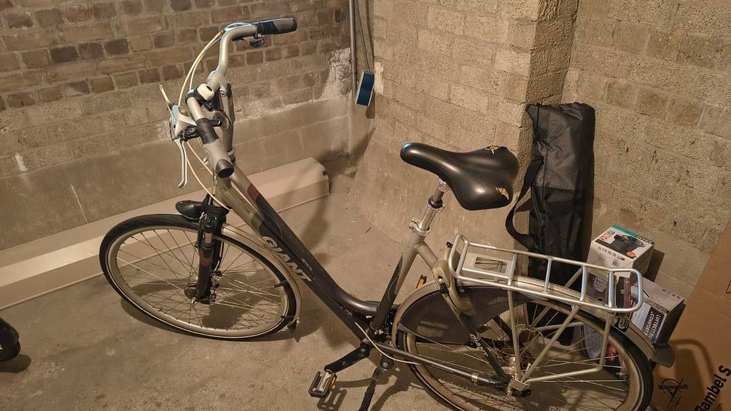 Giant damesfiets, Fietsen en Brommers, Fietsen | Dames | Damesfietsen, Ophalen, Velgrem, Versnellingen, Giant