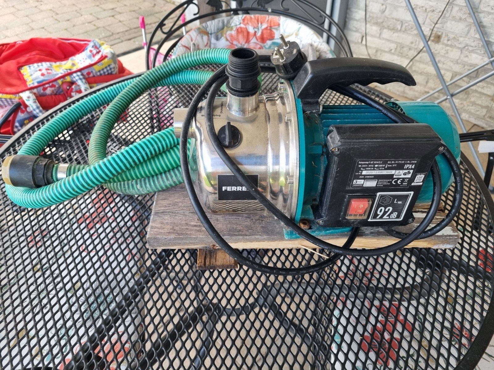 Beregeningspomp, Ophalen of Verzenden, Gebruikt, Elektrisch, Hydrofoorpomp