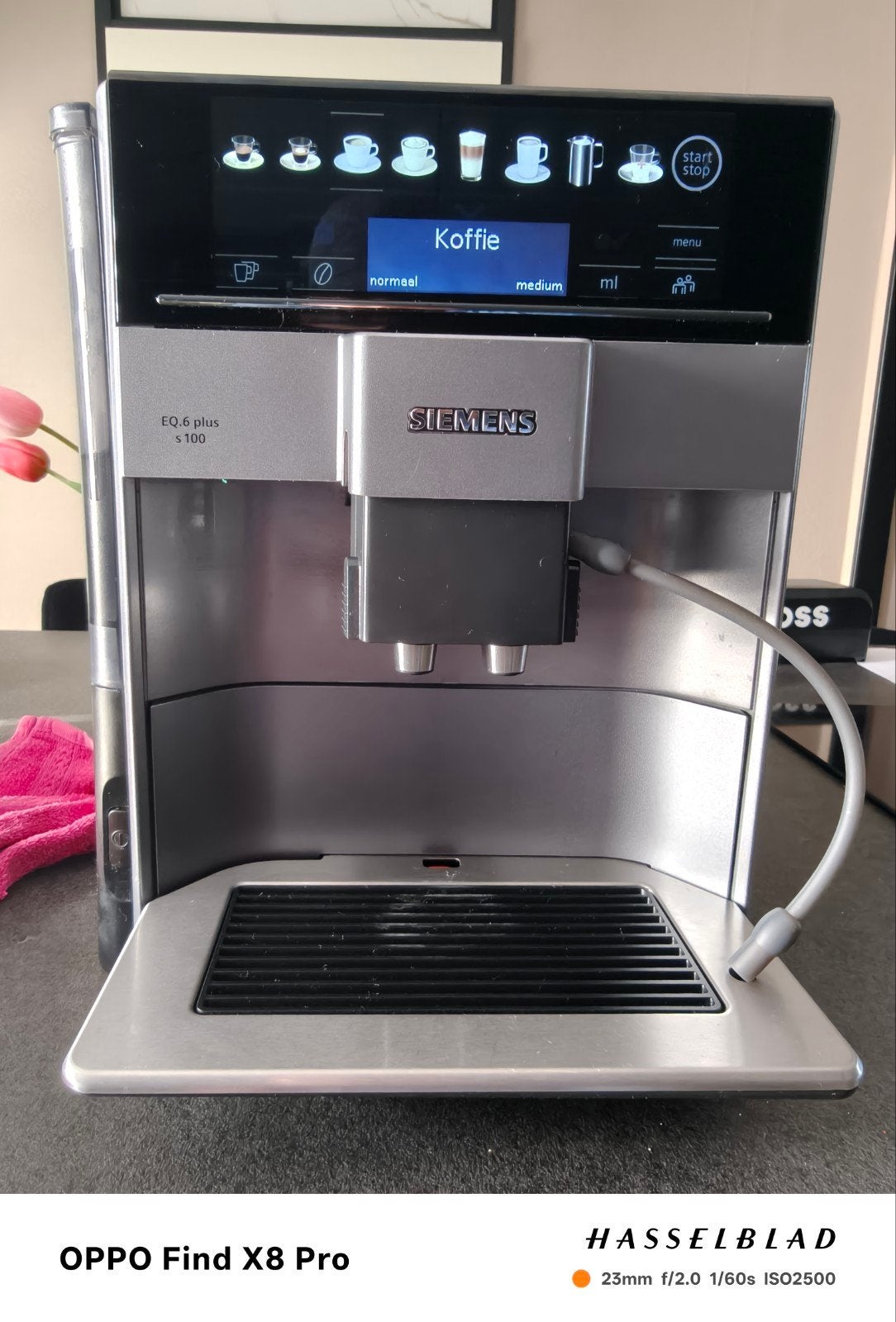 Siemens koffiemachine zo goed als nieuw, Witgoed en Apparatuur, Ophalen, Koffiemachine, Koffiebonen, Zo goed als nieuw