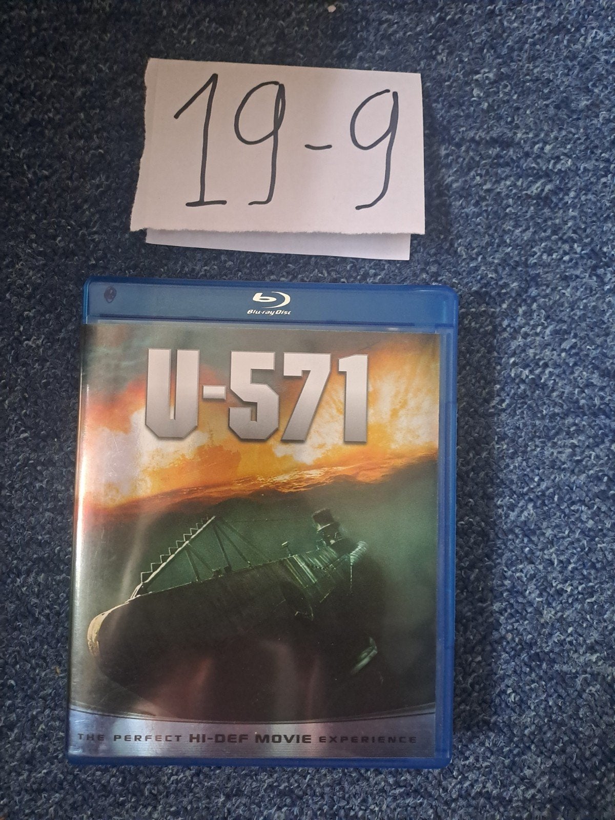 U-571 Blu-ray geen NLO - Spannende oorlogsfilm, Cd's en Dvd's, Engels, Nederlands, Film, Actie