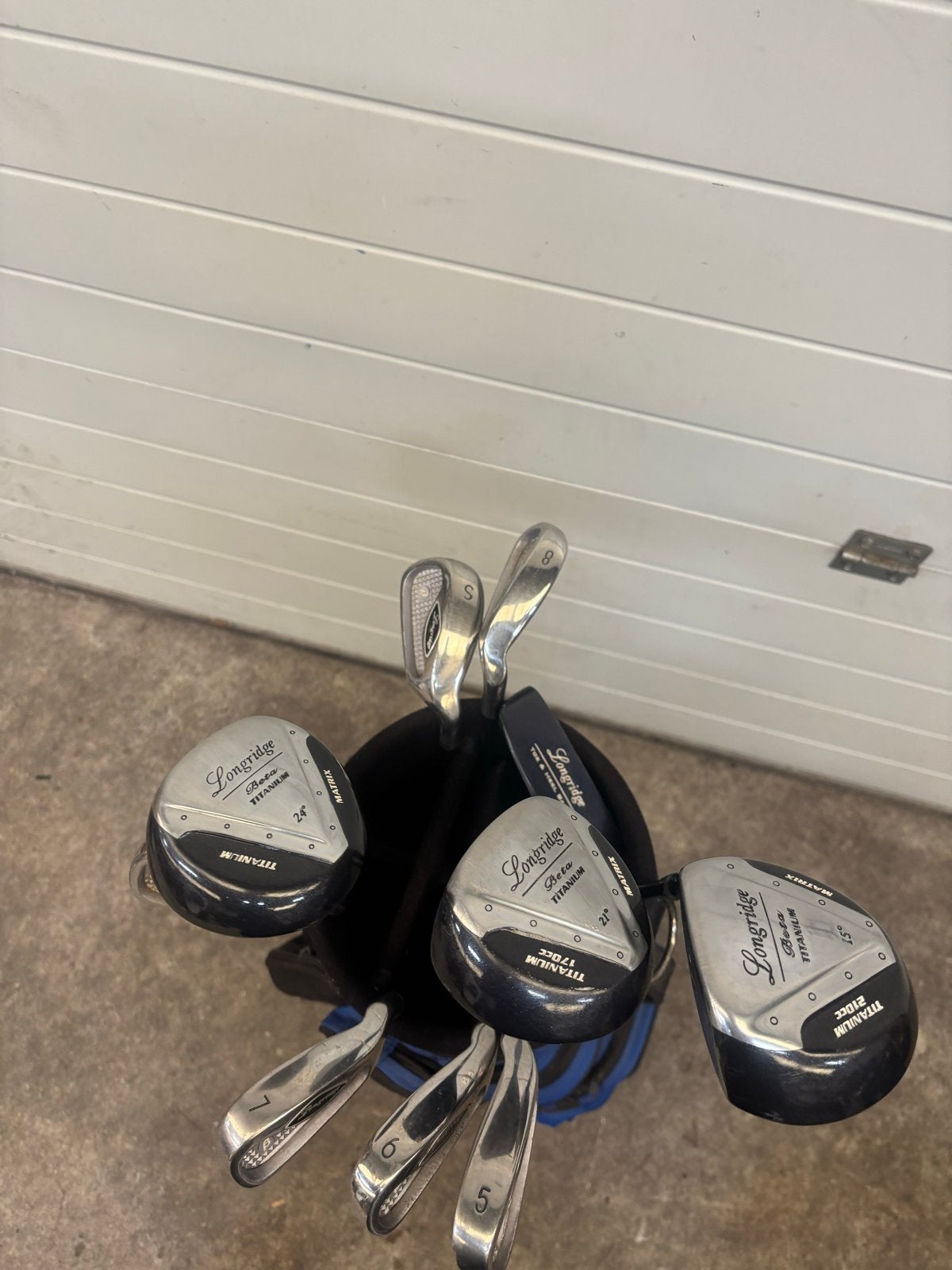 Longridge Golfset met Tas - Ideaal voor beginners, Sport en Fitness, Ophalen of Verzenden, Gebruikt, Set, Overige merken