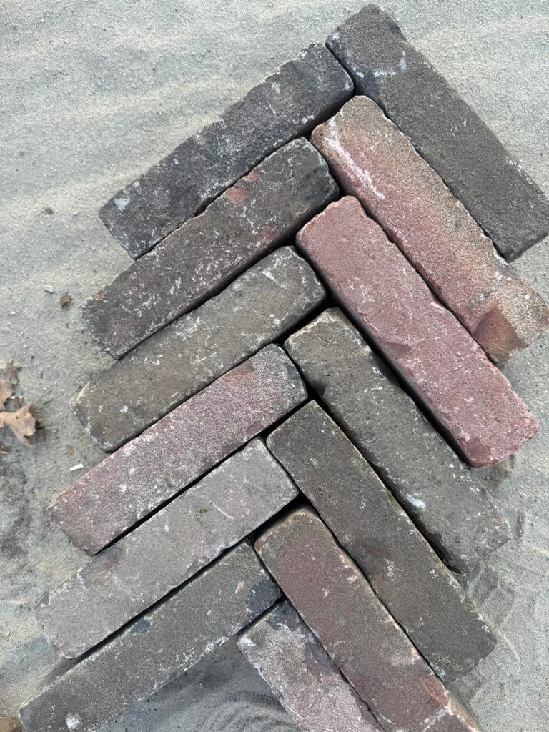 Gebakken waaltjes/dikformaten, Tuin en Terras, Ophalen, Zo goed als nieuw, Keramiek, Klinkers