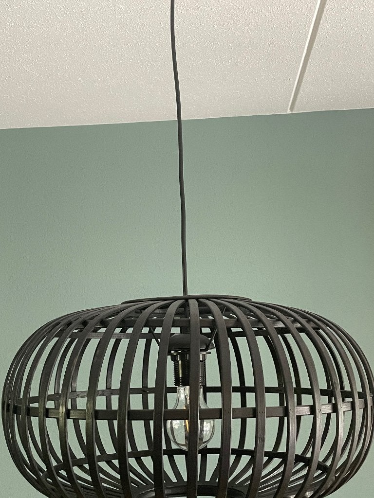 Hanglampen, Ophalen, Natuurlijk materiaal, Natuurlijk materiaal, E27 (groot)