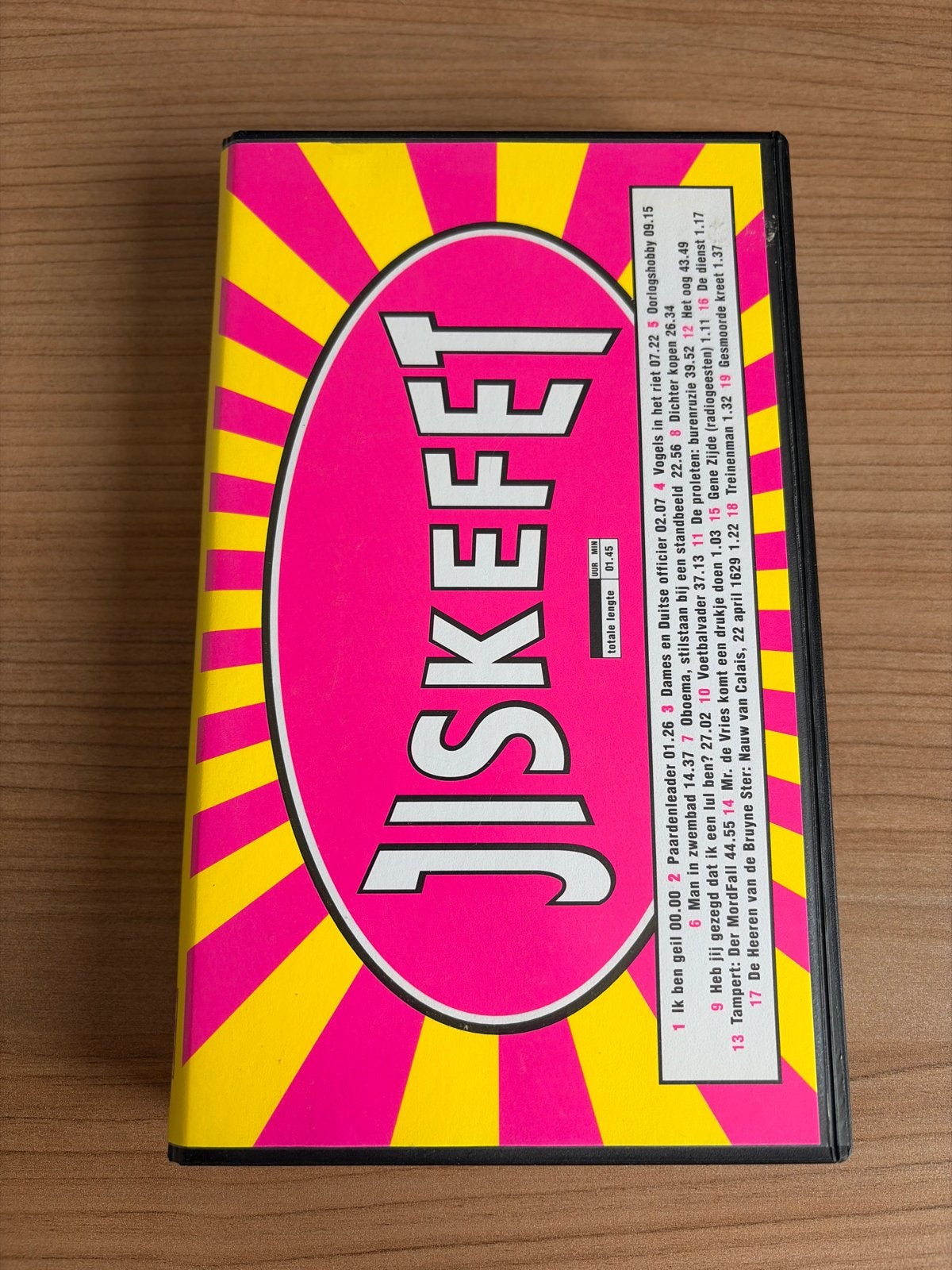 Jiskefet VHS - Klassieke Nederlandse Komedie, Cd's en Dvd's, VHS | Film, Gebruikt, Alle leeftijden, Komedie, VHS