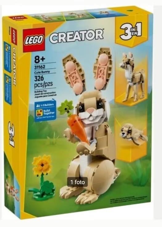 Lego Creator 31162 - Cute Bunny NIEUW IN DOOS, Lego, Nieuw, Ophalen of Verzenden, Ongeopend/sealed