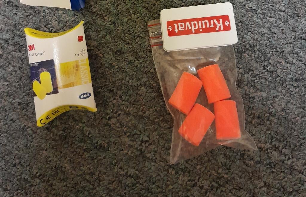 4 paar oordoppen / gehoorbescherming voor 1 euro, Ophalen of Verzenden, Nieuw