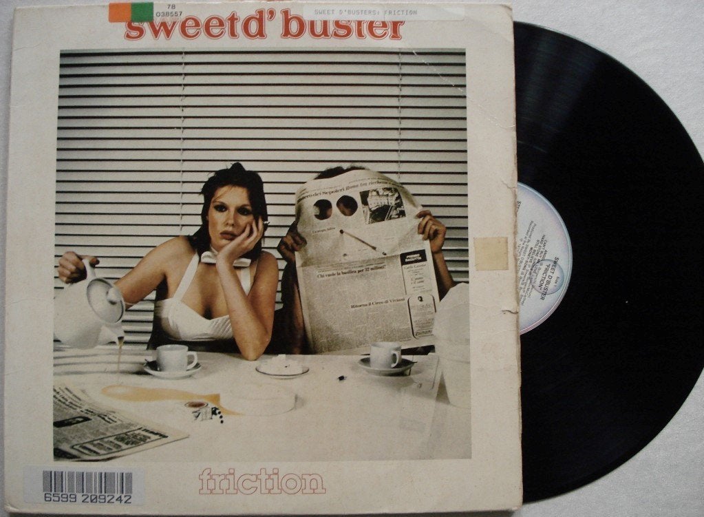 Sweet d'Buster - Friction, Cd's en Dvd's, LP, Gebruikt, Ophalen of Verzenden, 12 inch