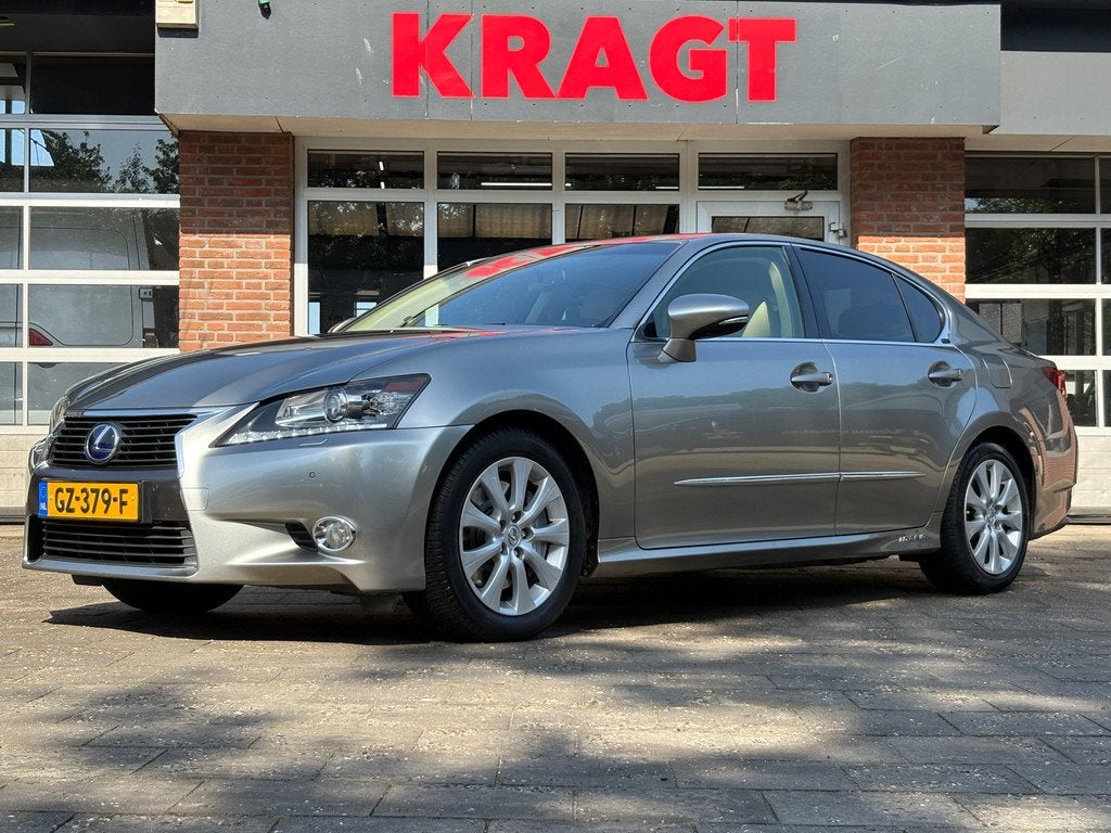Lexus GS Luxury Line 300h - LEDER - Memory - LED - Zeer comp, Auto's, Lexus, Achterwielaandrijving, Gebruikt, 181 pk, Bedrijf