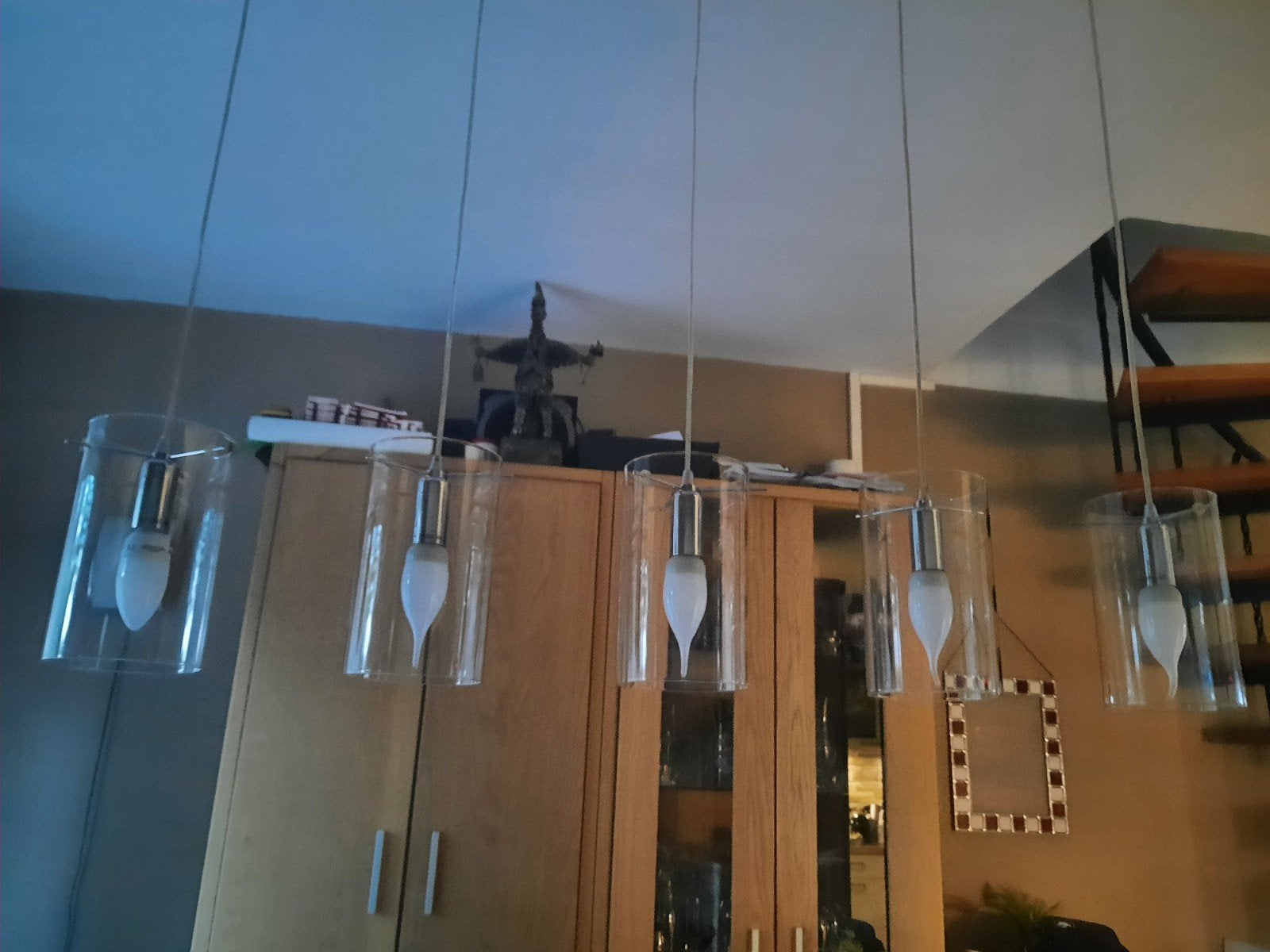 Hanglamp, Ophalen, Minder dan 50 cm