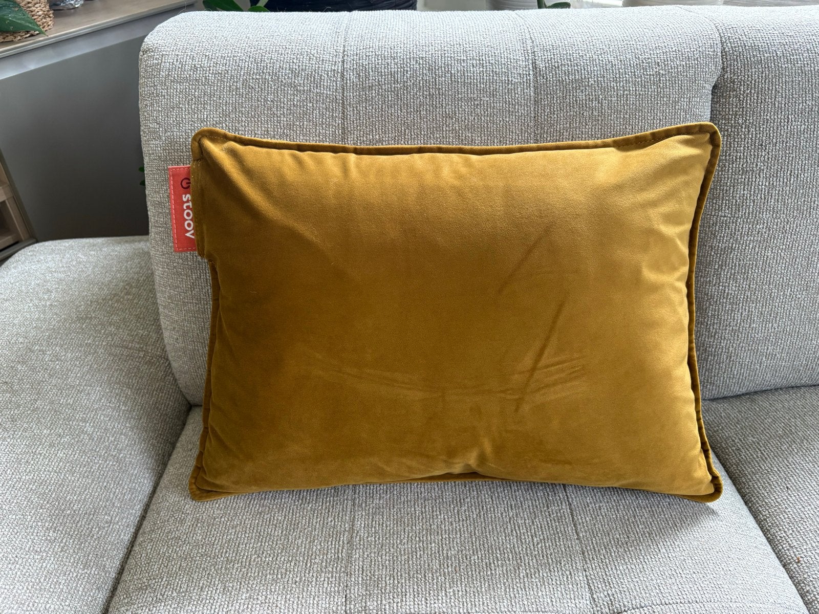 Stoov warmtekussen 60x40 Velvet Gold, Overige merken, Afneembare hoes, Ophalen of Verzenden, Zo goed als nieuw