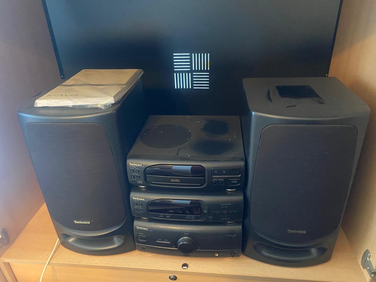 Diverse audio- en videospelers met speakers, Gebruikt, Cassettedeck, Microset, Ophalen