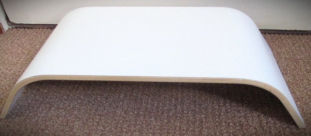 Monitor Verhoging Standaard~Ikea Sigfinn Bamboe~Wit~2x, Computers en Software, Ophalen of Verzenden, Zo goed als nieuw, Ikea