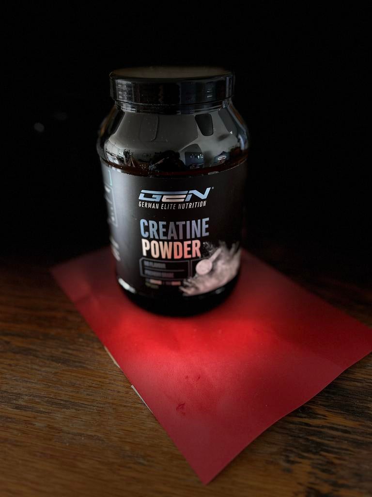 Creatine monohydraat poeder 1000 gr GEN, Ophalen of Verzenden, Zo goed als nieuw, Poeder of Drank